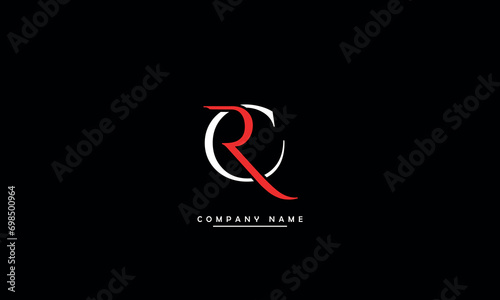RC, CR, R, C Alphabets Letters Logo Monogram