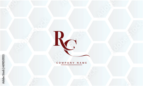 RC, CR, R, C Alphabets Letters Logo Monogram