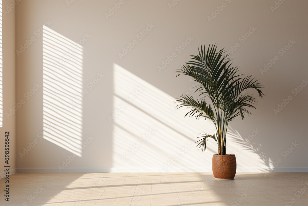 Minimal Blooms: A Flower Amidst a Sleek and Simple Interior Minimal Blooms: A Flower Amidst a Sleek and Simple Interior