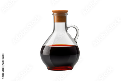 Soy Sauce Bottle Isolated On Transparent Background