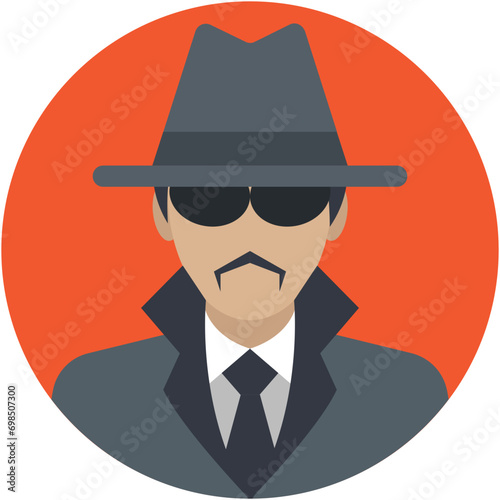 Detective Vector Icon