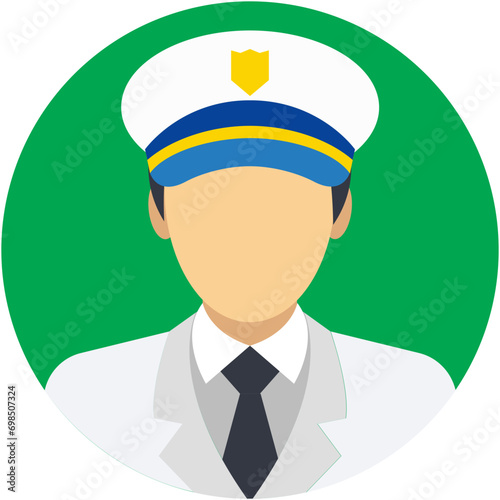 Pilot Vector Icon