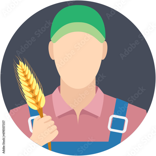 Gardener Vector Icon
