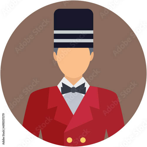 Bellboy Vector Icon