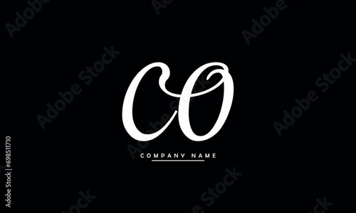 CO, OC, C, O Abstract Letters Logo Monogram