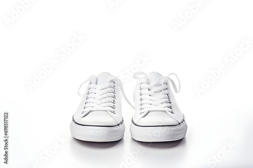 Photo of shoes, minimal , clean , isolated on white background 
