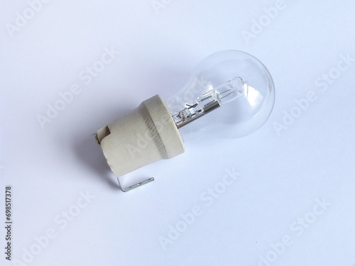 light object electric bulb in patron