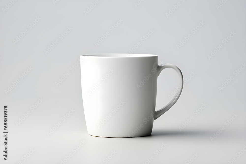 Obraz premium Photo of cup, minimal , clean , isolated on white background