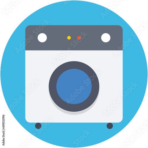 Washing Machine Vector Icon