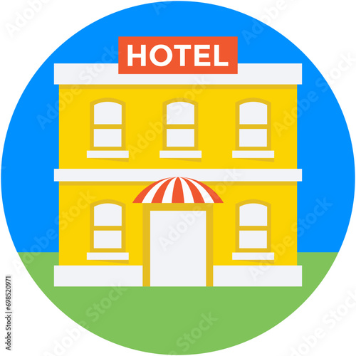 Hotel Vector Icon