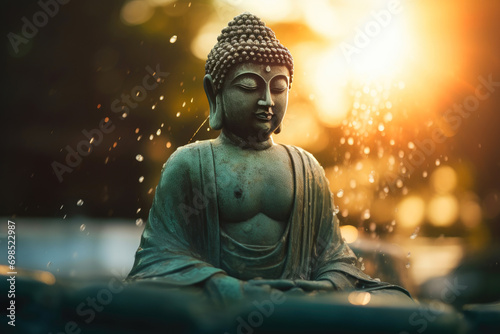 Zen Tranquility: Buddha Sculpture