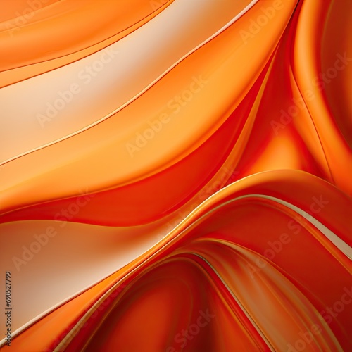 Orange paint blending curves