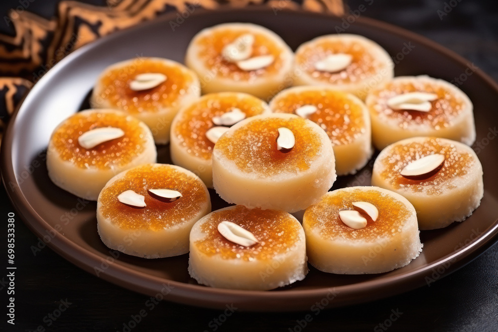 Indian sweets pedha for diwali festival made from milk