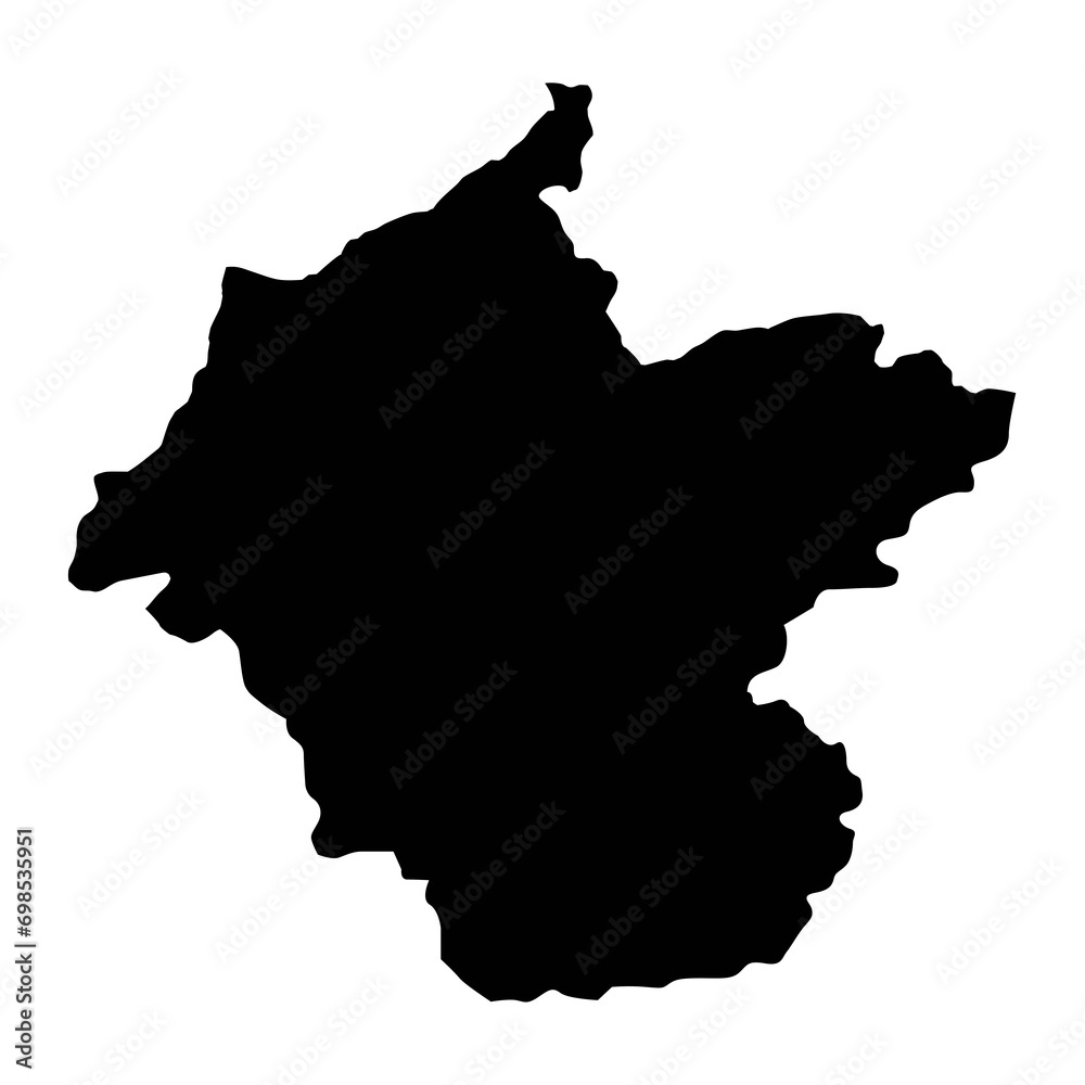 Luang Namtha province map, administrative division of Lao Peoples Democratic Republic. Vector illustration. Luang Namtha province map, administrative division of Lao Peoples Democratic Republic. Vector illustration.