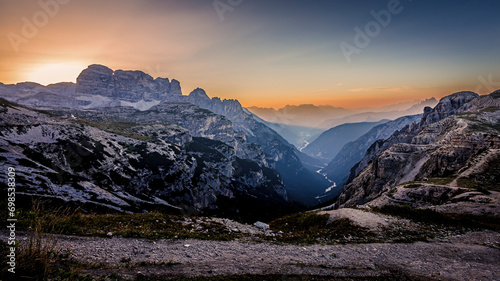 a beautiful Sunrise in the Dolomites © Markus