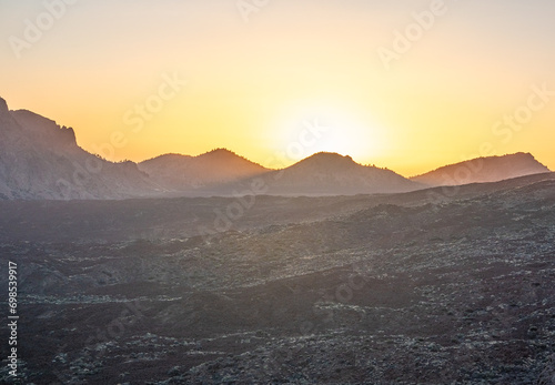 Landscape of Teide National Park , Tenerife