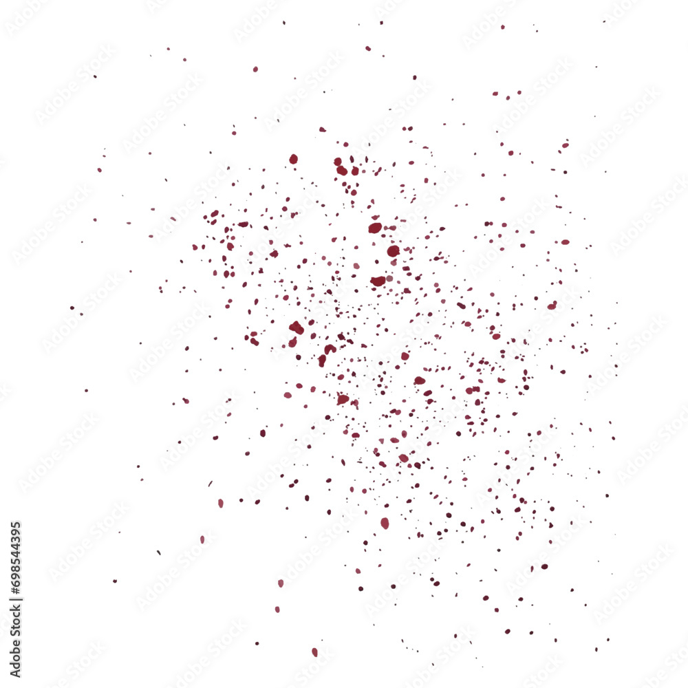 Abstract vector splashes of red background. Vector illustration design.