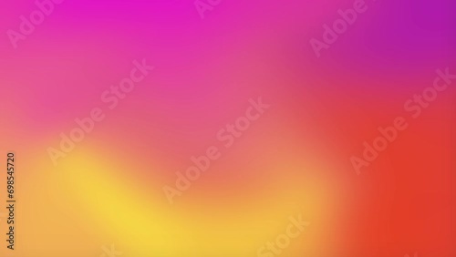 colorful gradient abstract loop background animation in 4k
 photo