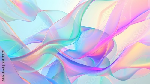 Abstract background, gradient pastel colors, wallpaper, web design, illustration