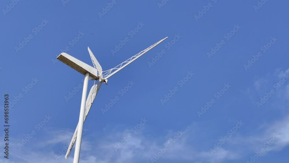 wind turbine and sky /Wind turbines are clean, natural energy. wind turbine and sky /Wind turbines are clean, natural energy.