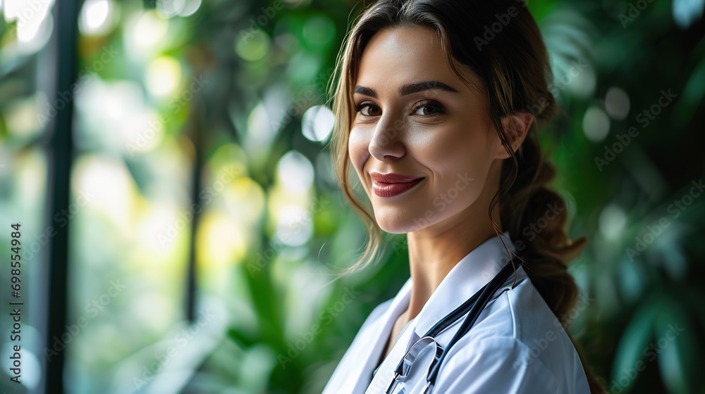 Doctor, healthcare and medical help woman leader with stethoscope smile with confidence in leadership at hospital. Portrait of happy, trust and success medic professional worker for empowerment Doctor, healthcare and medical help woman leader with stethoscope smile with confidence in leadership at hospital. Portrait of happy, trust and success medic professional worker for empowerment