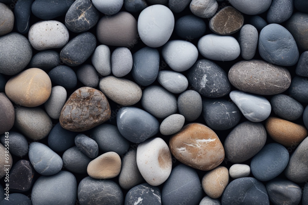Digital illustration stones background. Generative AI Digital illustration stones background. Generative AI