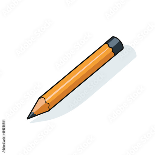 pencil isolated on white