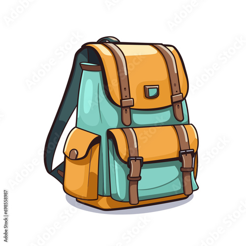 illustration of a backpack