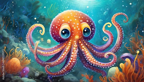 octopus in aquarium