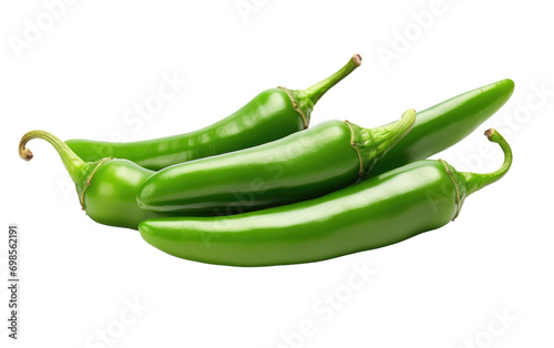 Serrano Peppers On Transparent PNG