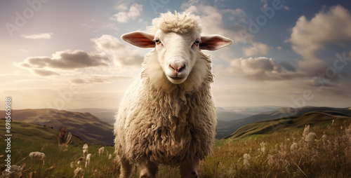 a photo of a sheep