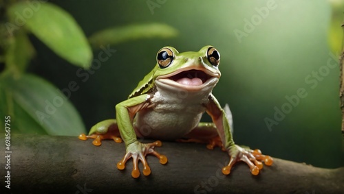 green tree frog © Arshad