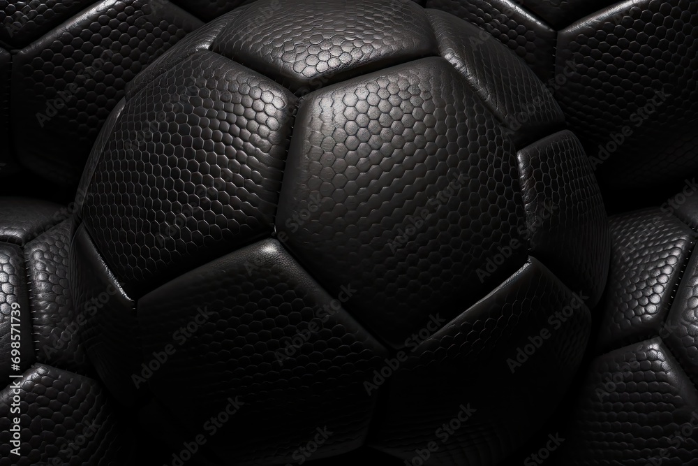 Black soccer ball texture background Stock Illustration | Adobe Stock