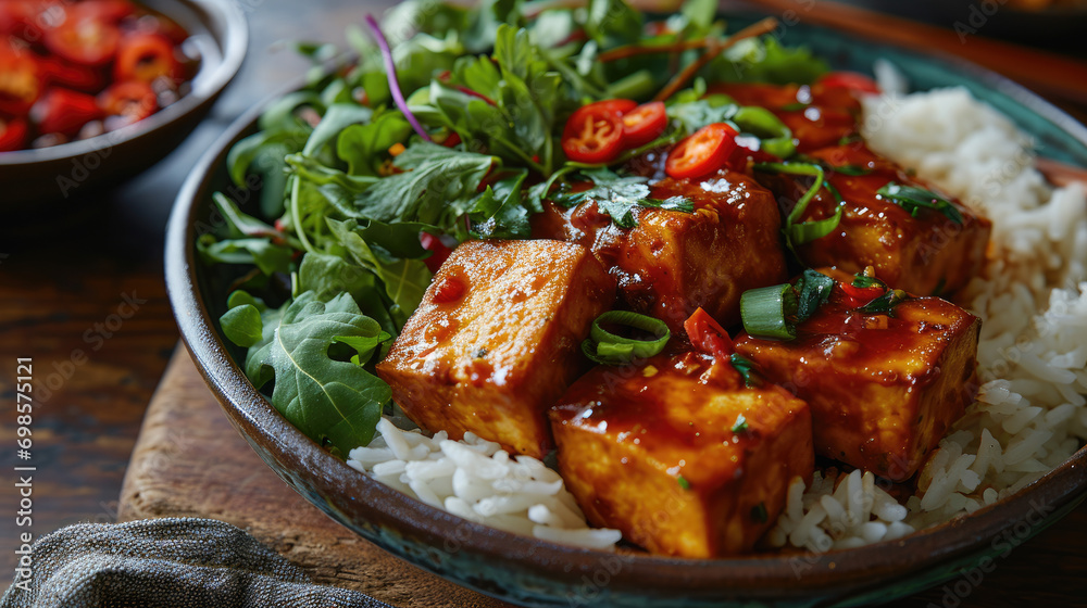 Tofu Temptations: Spicy Stir-Fry and Black Bean Magic Tofu Temptations: Spicy Stir-Fry and Black Bean Magic