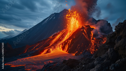 Volcanic Eruption  photo