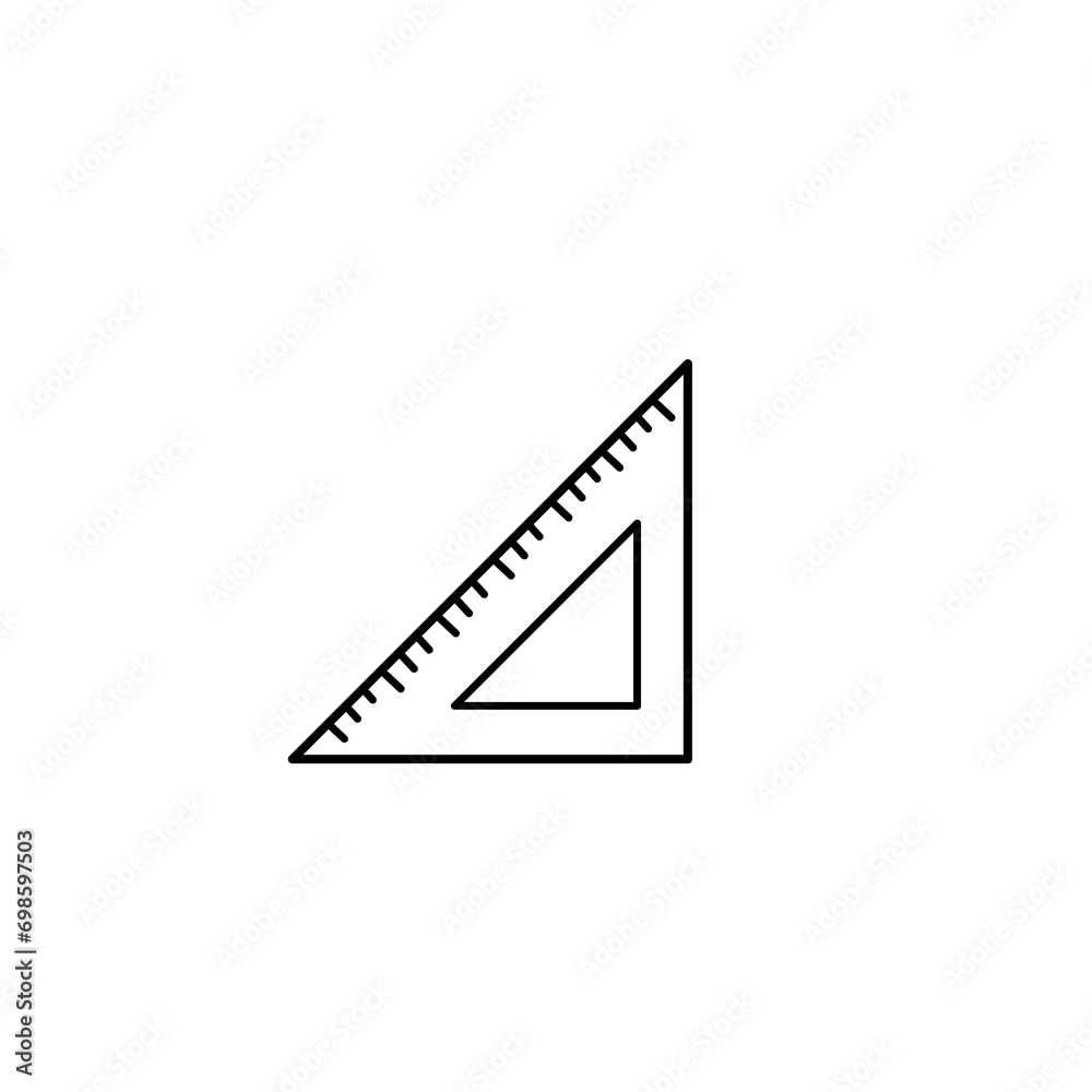 school tool icon outline style school tool icon outline style