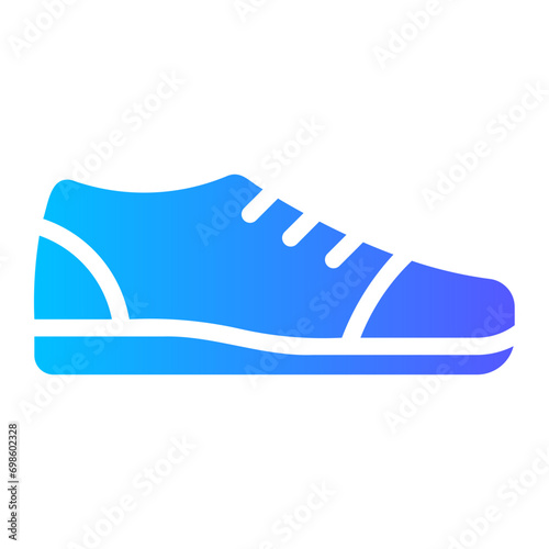 shoe gradient icon