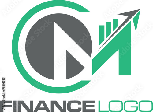 CM, C, M, Business Finance logo, Financial Logo, Money
