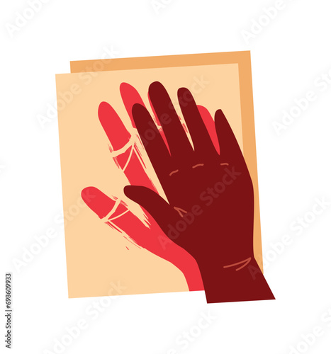 red hand day oppression