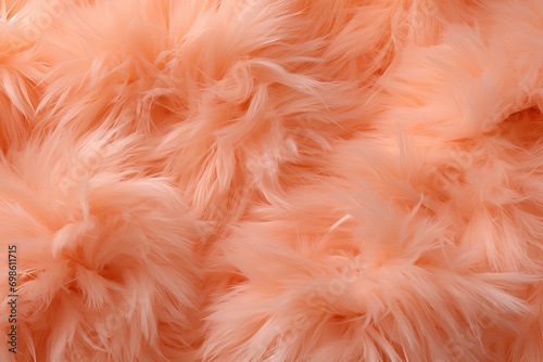Peach fluff background color of the year