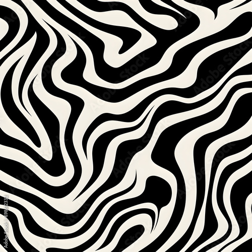 black and white abstract background ai generative