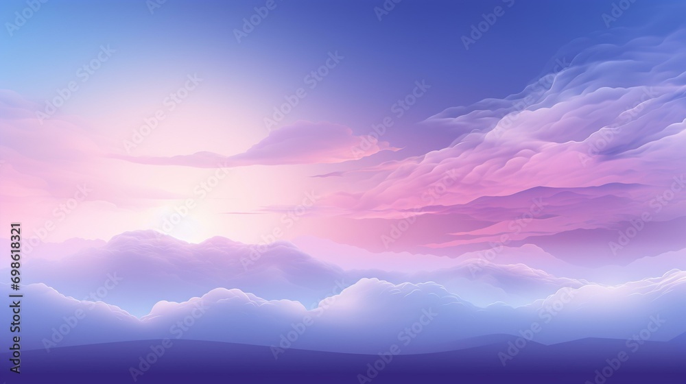 Gradient skies transitioning from dawn to dusk, creating a calming and versatile background for text placement. [beautiful original modern backgrounds with space for text]