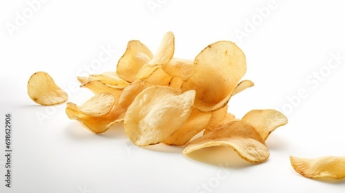 falling potato chips Ai Generative