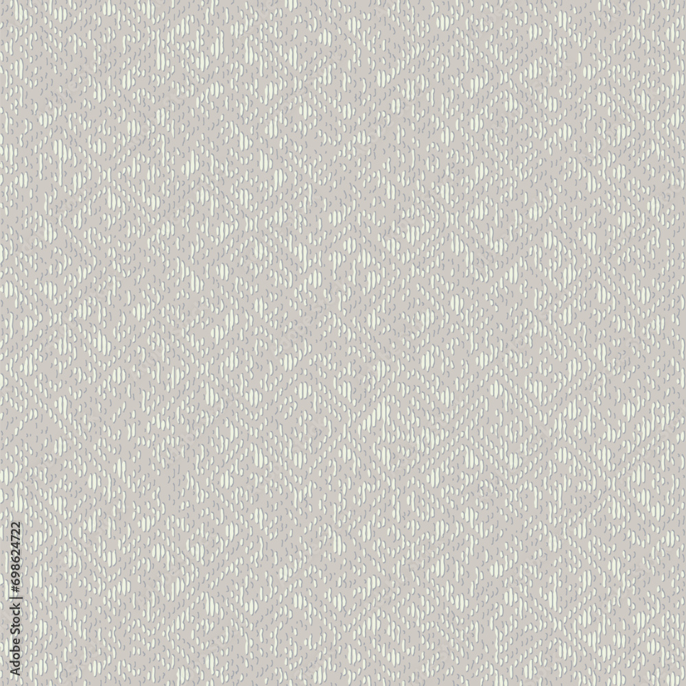 Fototapeta premium Grey french linen vector texture seamless pattern. Brush stroke grunge ornamental woven abstract background. Country farmhouse style textile. Irregular distressed marks all over print in gray blue.