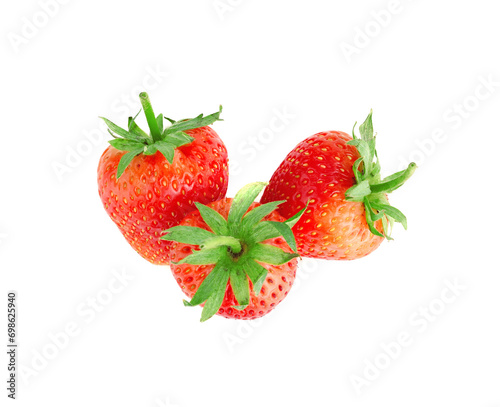 Strawberry isolated on white background