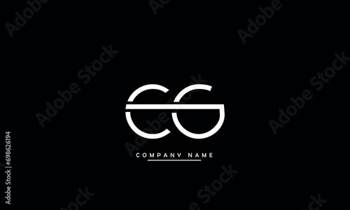 CG, GC, C, G Abstract Letters Logo Monogram