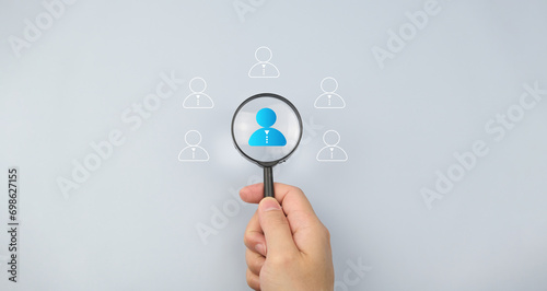 HR Recruitment or HRM resources New career interview global job search to register resume online internet finding selective hiring icon,one of employee leading in recruiting opportunities