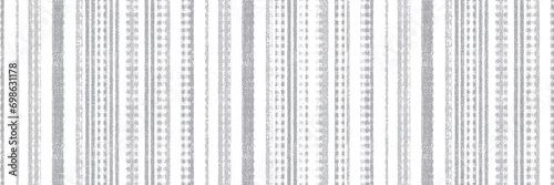 Grey french linen vector texture seamless pattern. Brush stroke grunge ornamental woven abstract background. Country farmhouse style textile. Irregular distressed marks all over print in gray blue.