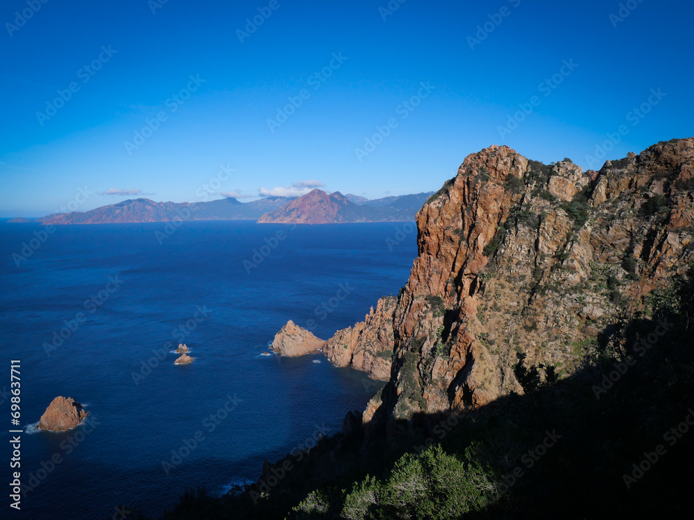 Corse - France - Mer - Montagne - Capo Rosso