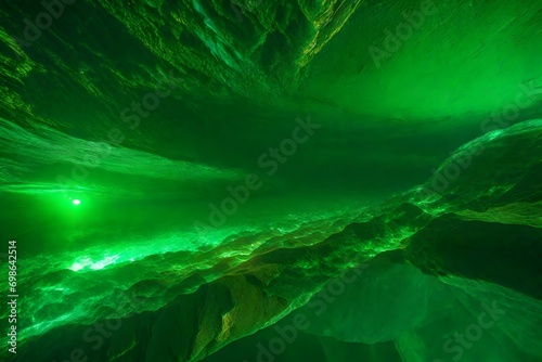green abstract background